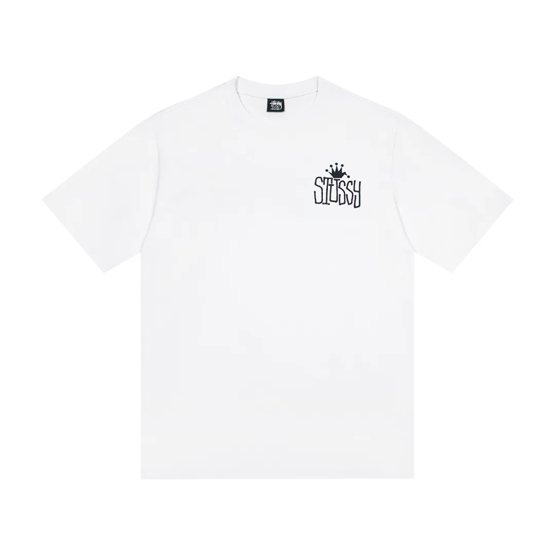 🔥 075# P55 （In Stock ） Stussy T Same Style ：Black White Size：S M L XL ： 260 ：